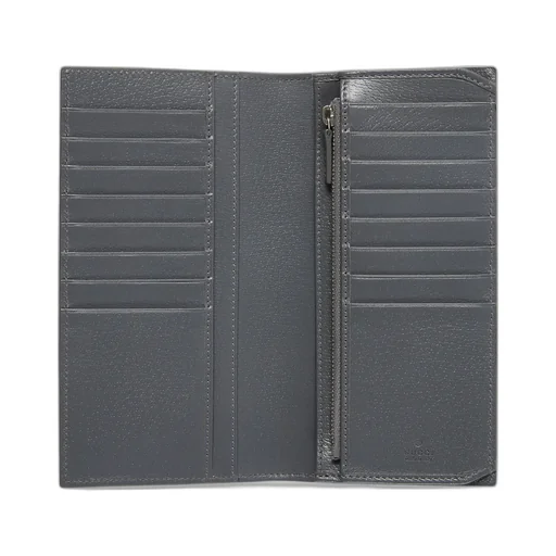 Grey Interior Gg Long Wallet