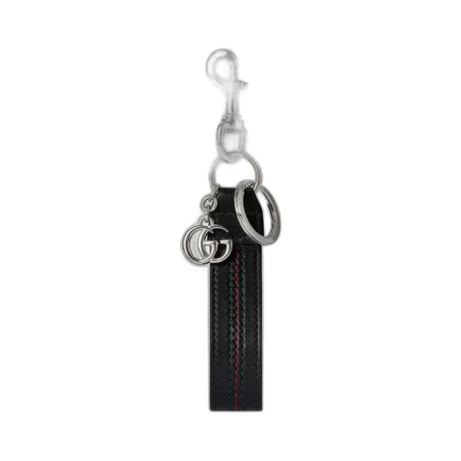 Double G Keychain With Web Detail