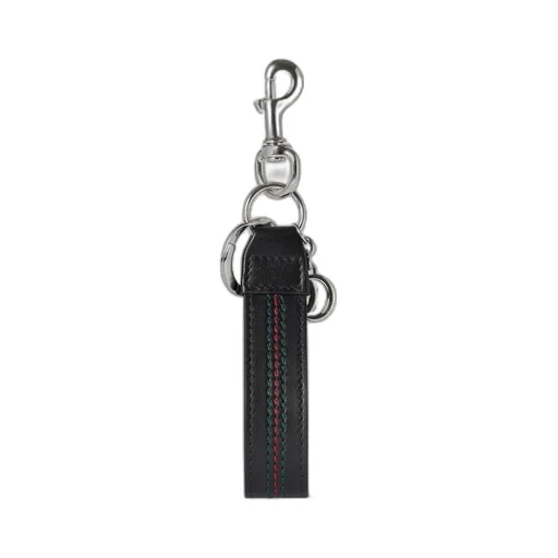 Double G Keychain With Web Detail