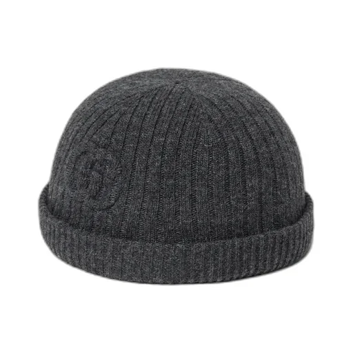 Rib Knit Wool Hat