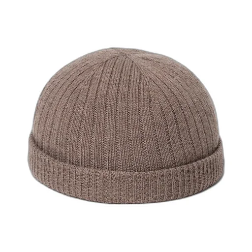 Rib Knit Wool Hat
