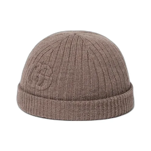Rib Knit Wool Hat