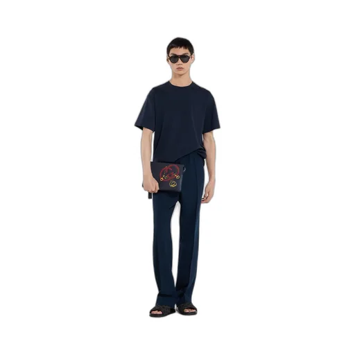 Gg Medium Pouch With Print
