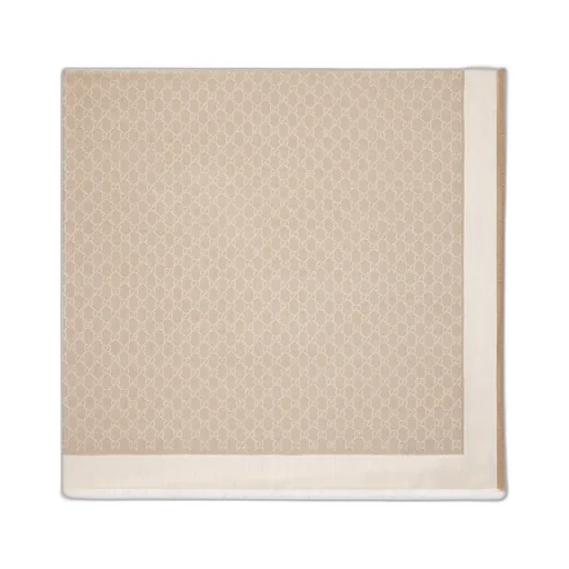 Gg Silk Wool Shawl