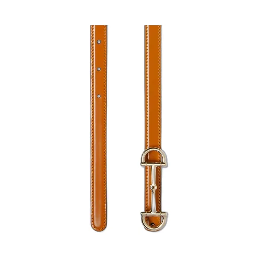 Reversible Thin Belt With Horsebit
