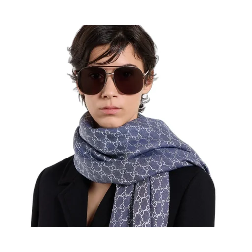 Gg Silk Wool Shawl