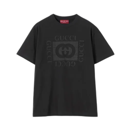 Cotton Jersey T-Shirt With Print