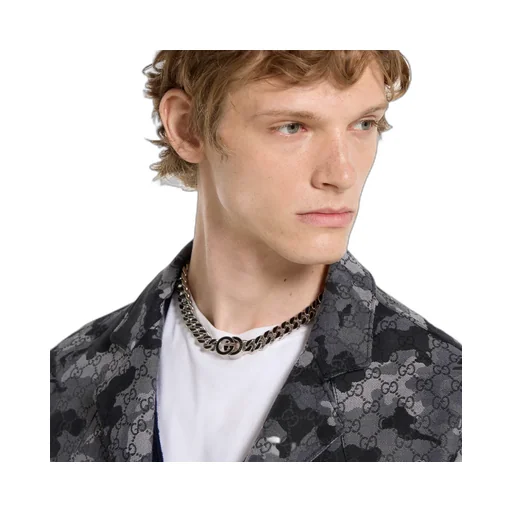 Gucci Interlocking Flat Chain Necklace