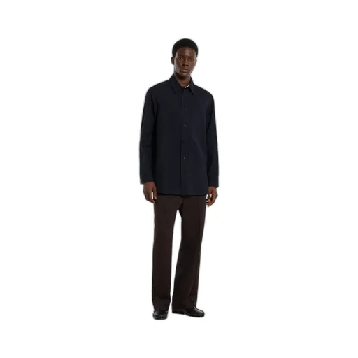 Selvedge Cotton Shirt With Gucci Detail