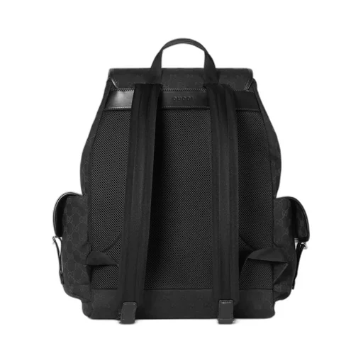 Gg Canvas Large Backpack