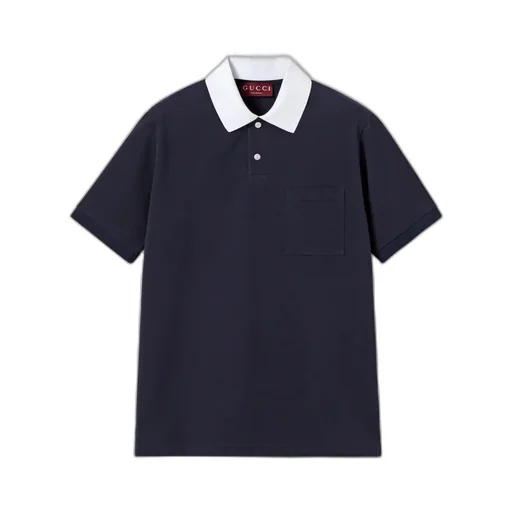 Stretch Cotton Piquet Polo Shirt