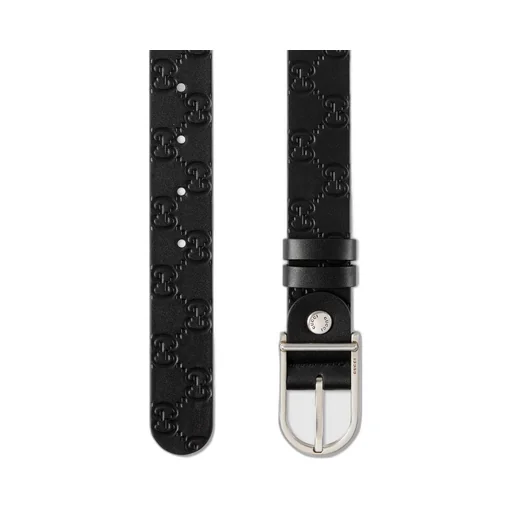 Reversible Belt With Rounded Buckle