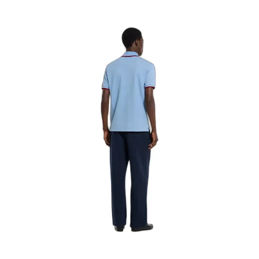 Cotton Piquet Polo Shirt With Embroidery