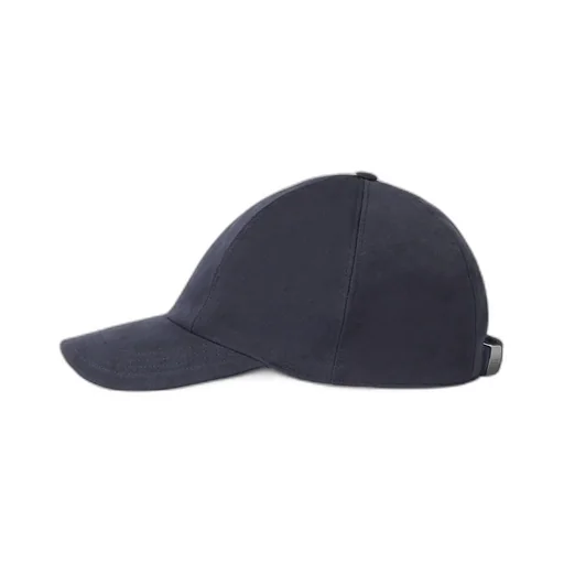Fabric Baseball Hat With Embroidery