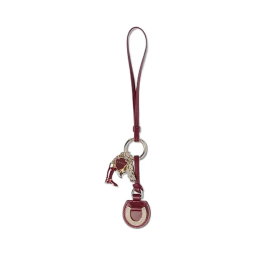 Horseshoe-Shaped Bag Charm