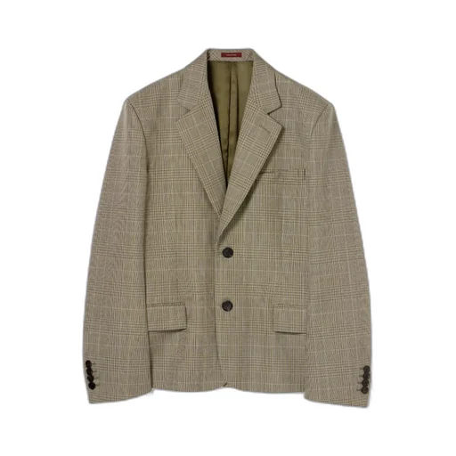 Prince Of Wales Wool Jacket