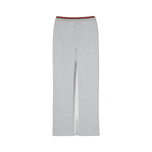 Cotton Jersey Leisure Trousers With Web
