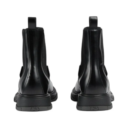 Ankle Boot With Tonal Logo