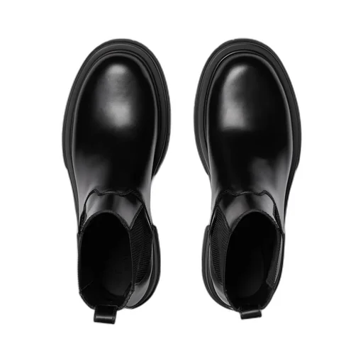 Ankle Boot With Tonal Logo