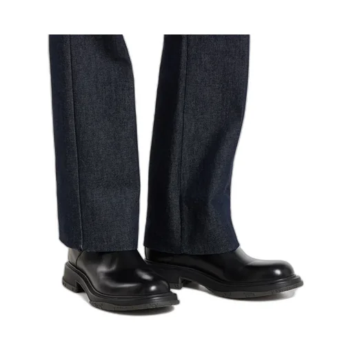 Ankle Boot With Tonal Logo
