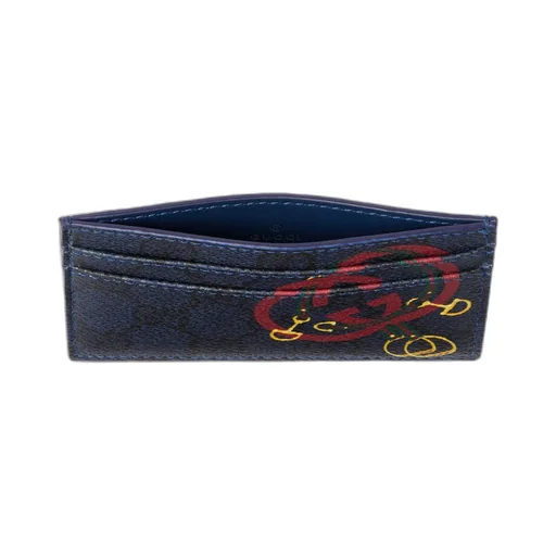 Gg Card Case With Print