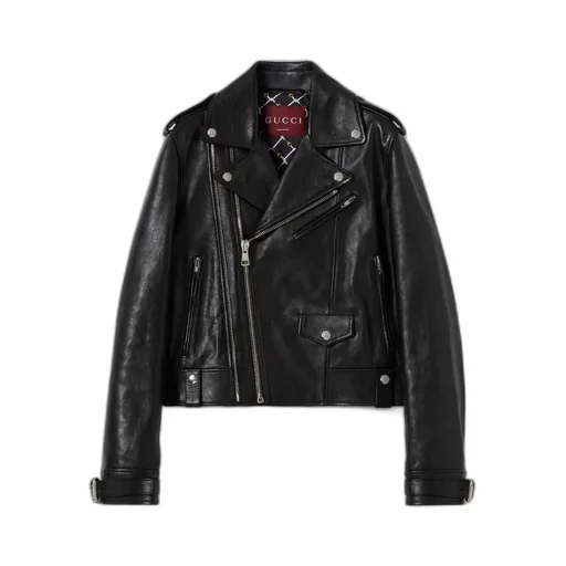 Soft Shiny Leather Jacket