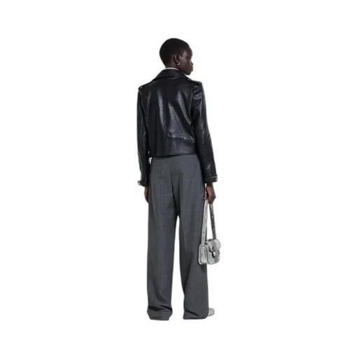 Soft Shiny Leather Jacket