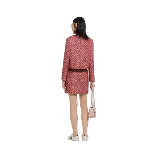 Gg Tweed Skirt