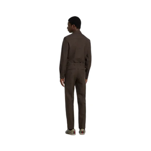 Gg Houndstooth Wool Jacquard Shirt