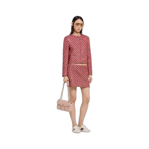 Gg Tweed Skirt
