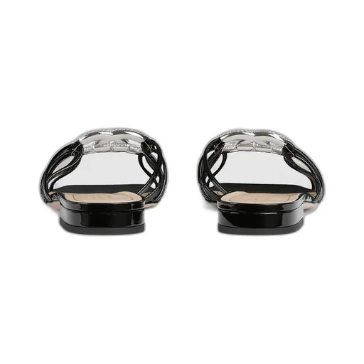 Slide With Crystal Interlocking G