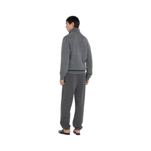 Knit Wool Jumper With Embroidery