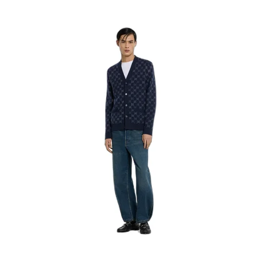 Gg Double Wool Knit Jumper