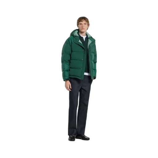 Technical Nylon Twill Padded Jacket