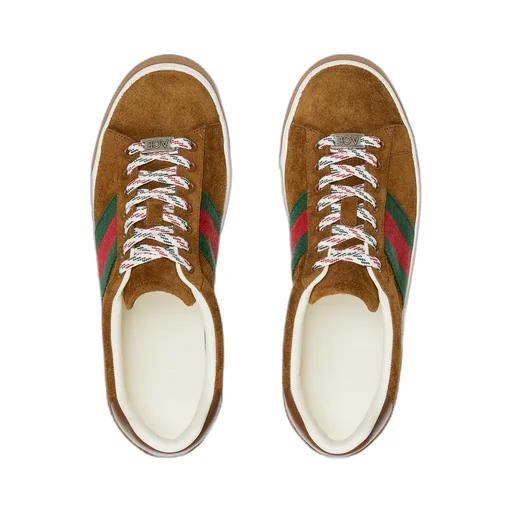Gucci Ace Trainers With Web