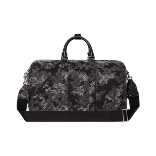 Gg Canvas Large Duffle Bag