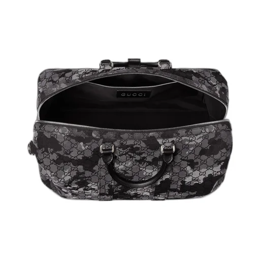 Gg Canvas Large Duffle Bag