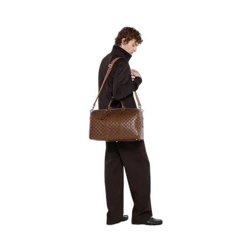 Gg Emblem Medium Duffle Bag