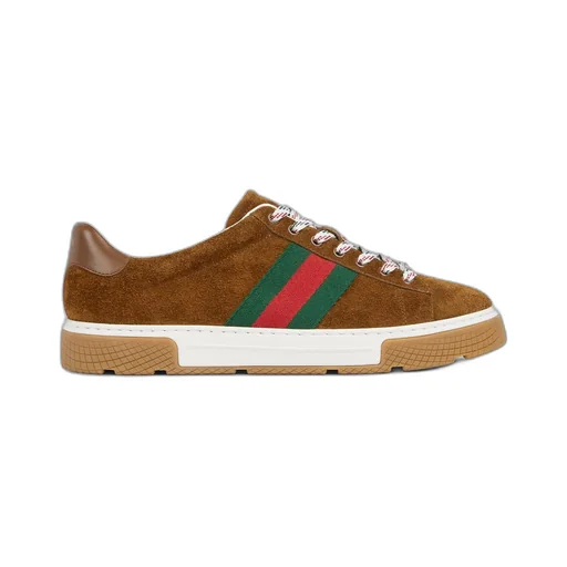 Gucci Ace Trainers With Web
