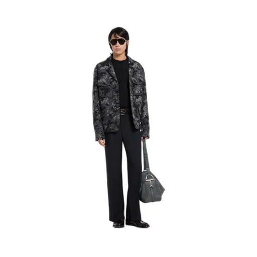Gg Marbled Cotton Jacquard Jacket