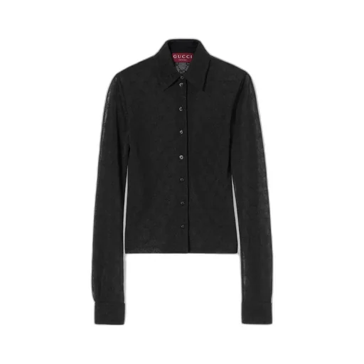 Gg Jersey Jacquard Shirt