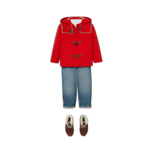 Children's Double Wool Coat