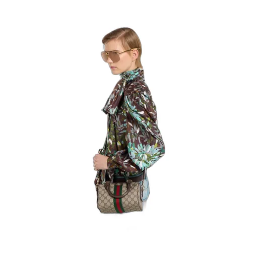 Ophidia Small Boston Bag