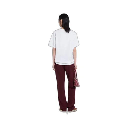 Cotton Jersey T-Shirt With Embroidery