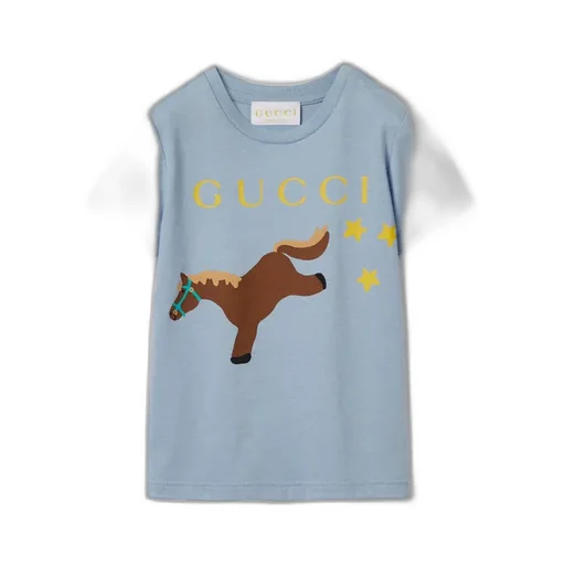 Baby Cotton T-Shirt With Print