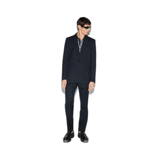 Gg Wool Jacquard Suit