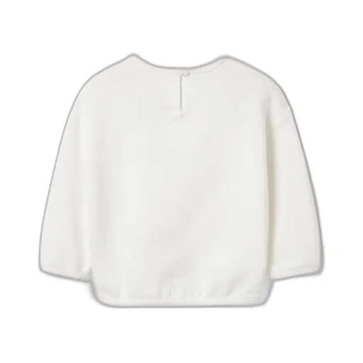 Baby Cotton Sweatshirt With Print