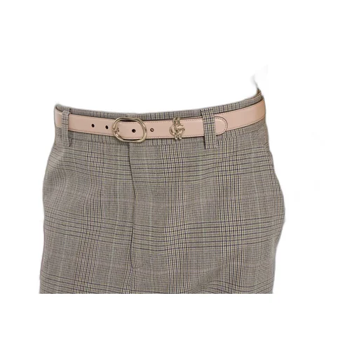 Belt With Oval Buckle