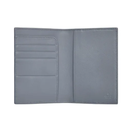 Blue Interior Gg Passport Case