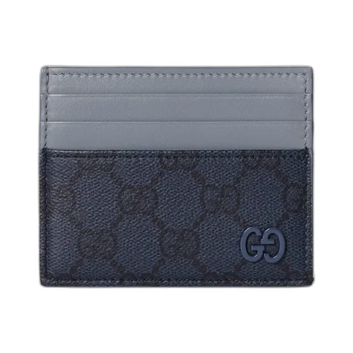 Dusty Blue Trim Gg Card Case